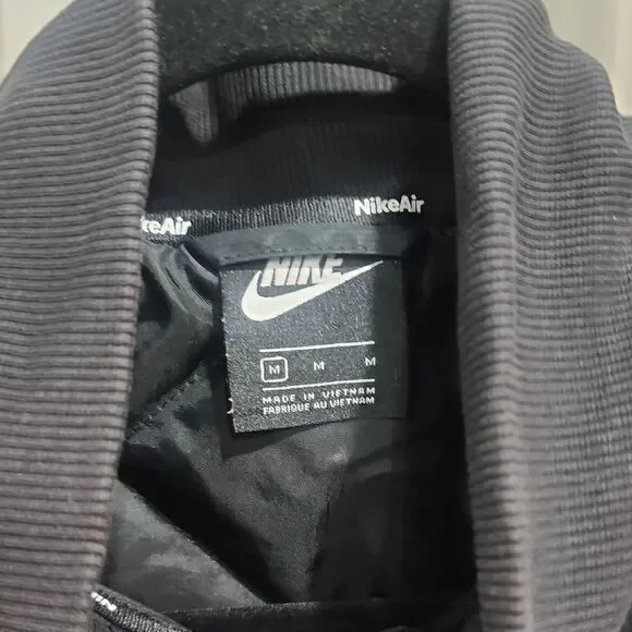 Nike Air Men's Black and White Vest